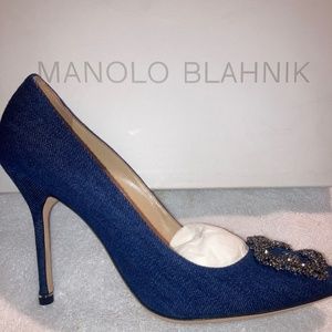 Manolo Blahnik Denim